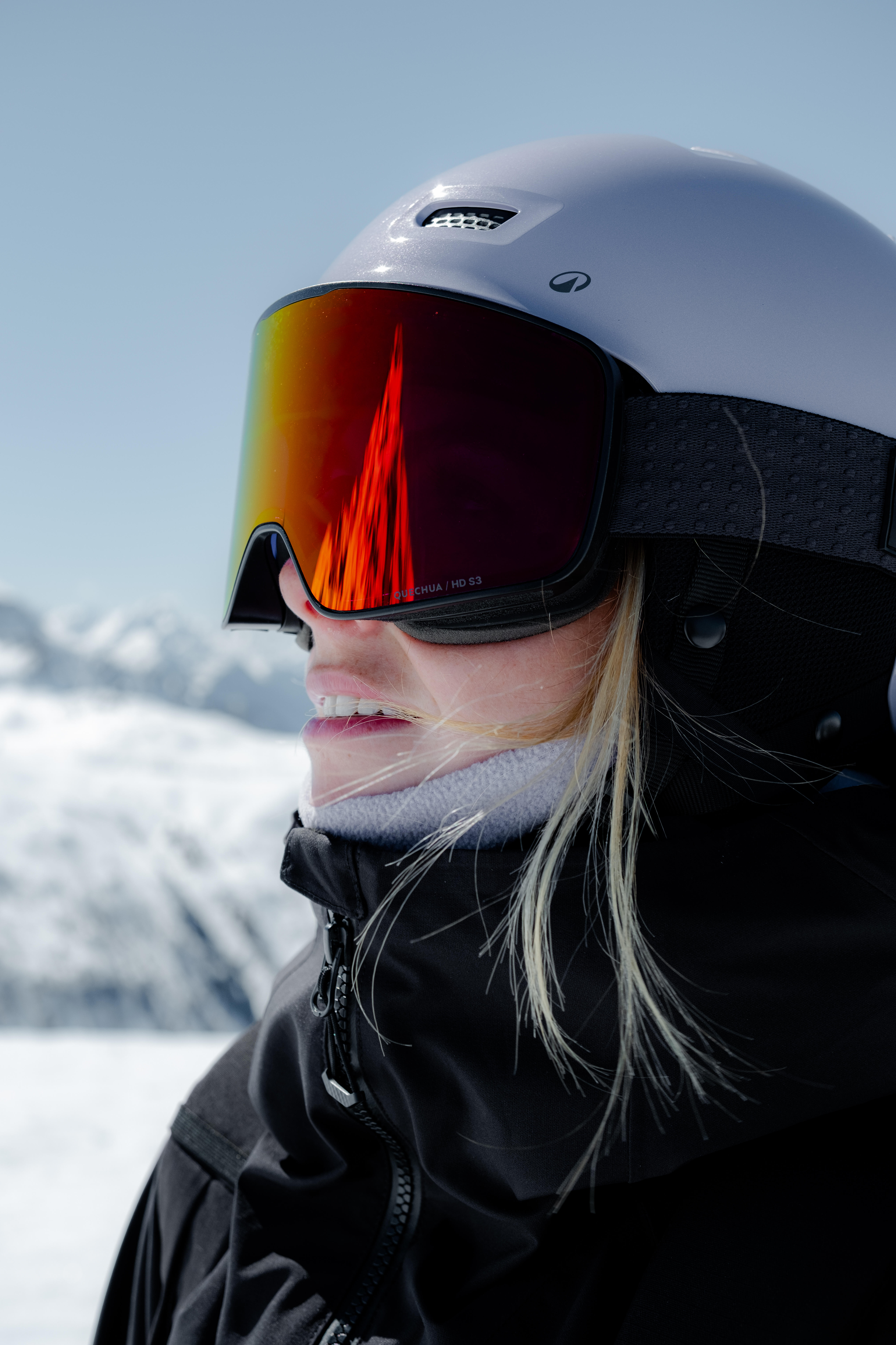Fine Weather Interchangeable Ski Goggles, G 900 C HD - WEDZE