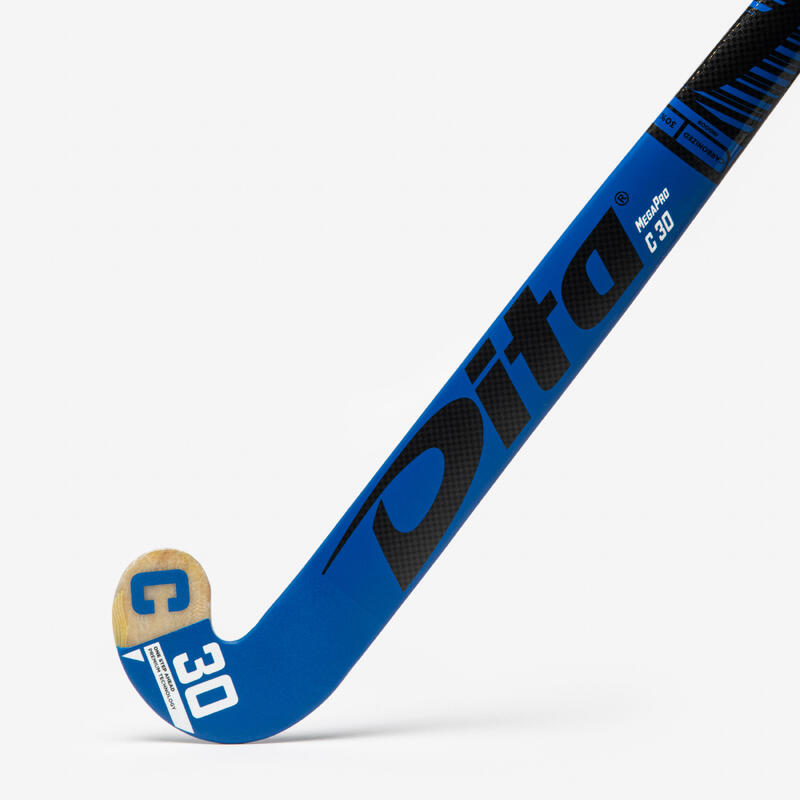 Hokejka na halový pozemní hokej Dita Wood C30 LB modrá 