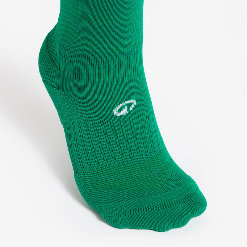 Chaussettes de football rayée enfant viralto club verte