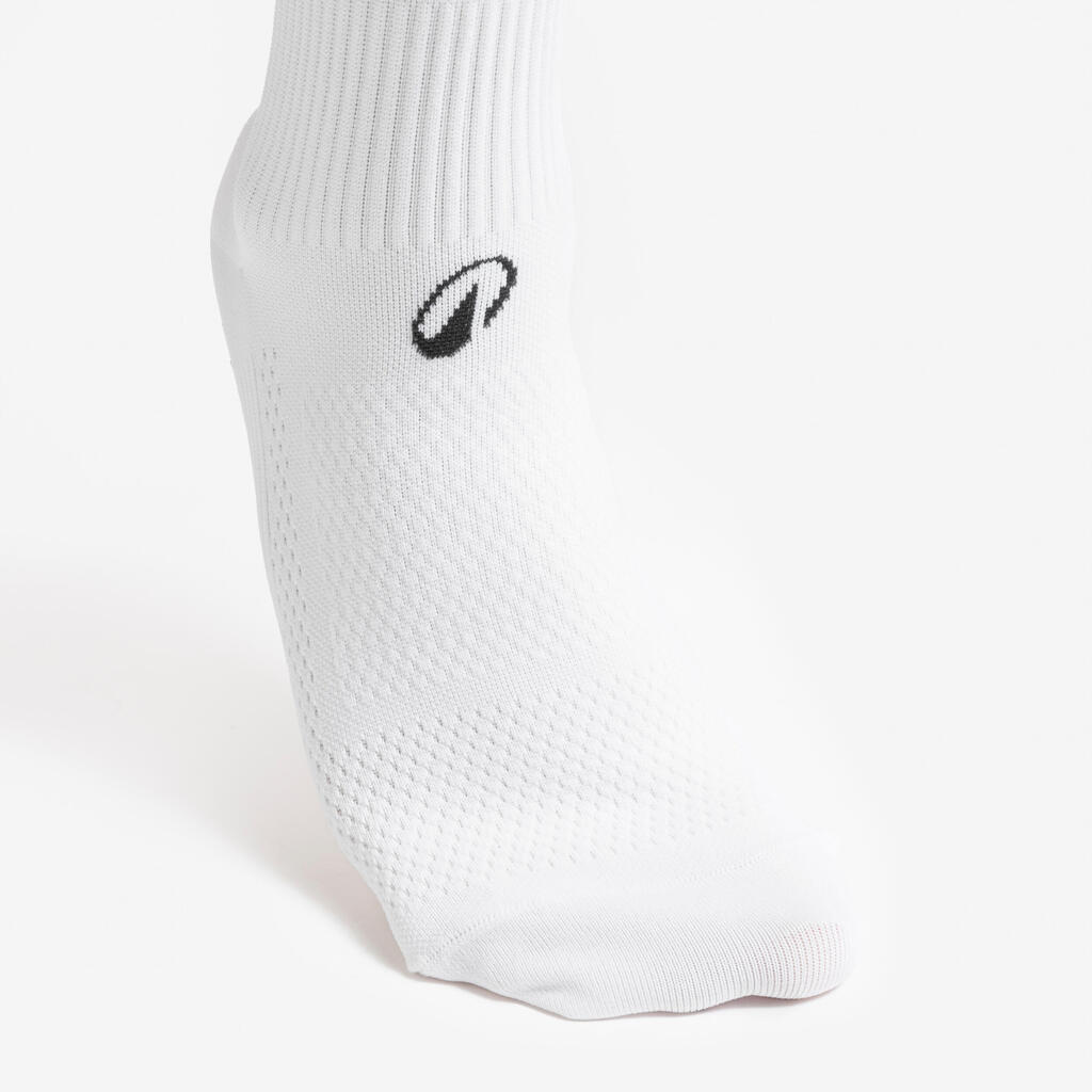 Chaussettes de football courtes adherentes viralto ii mid noir