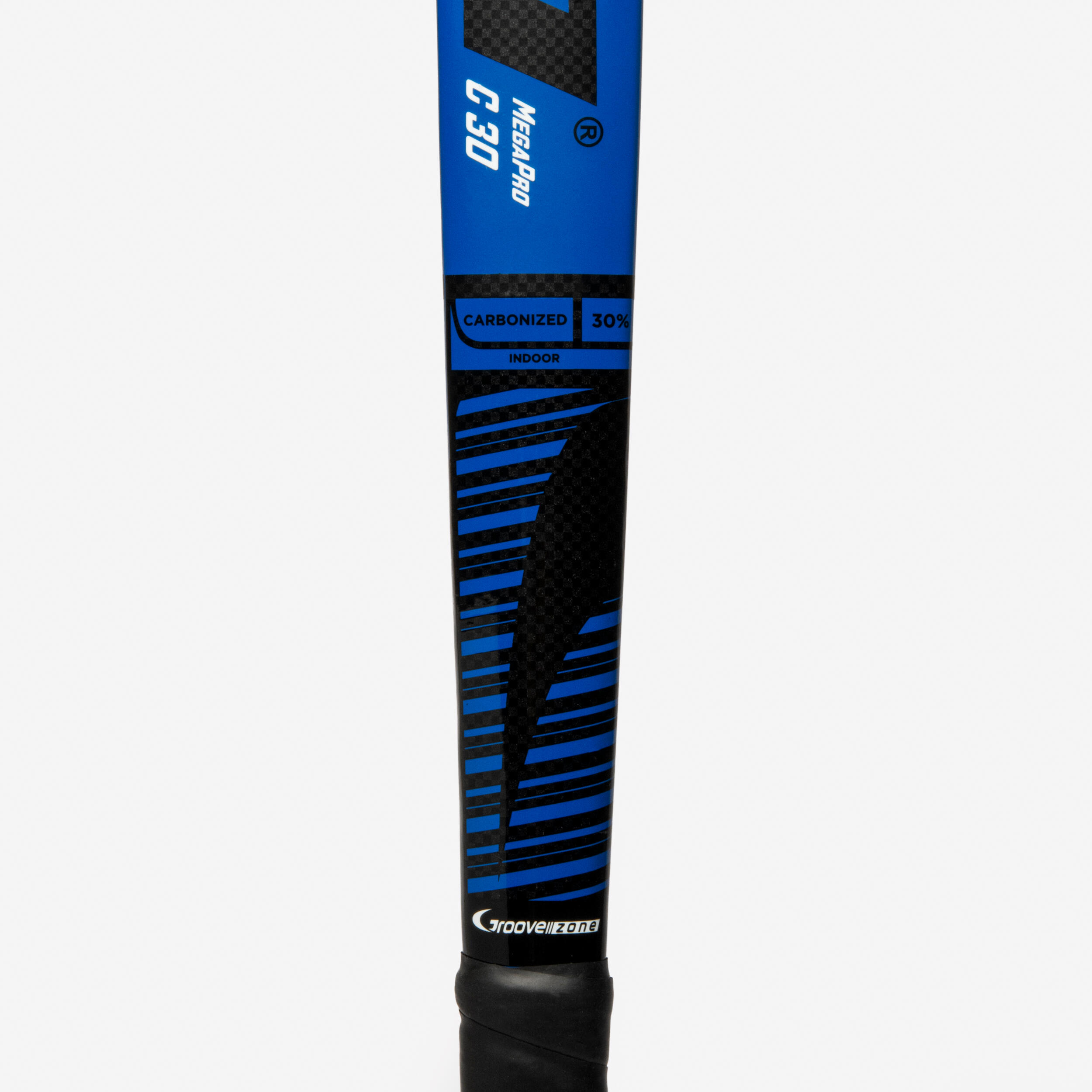 Damen/Herren Feldhockey Schläger Indoor – Megapro Wood C30 LB, blau  10/10