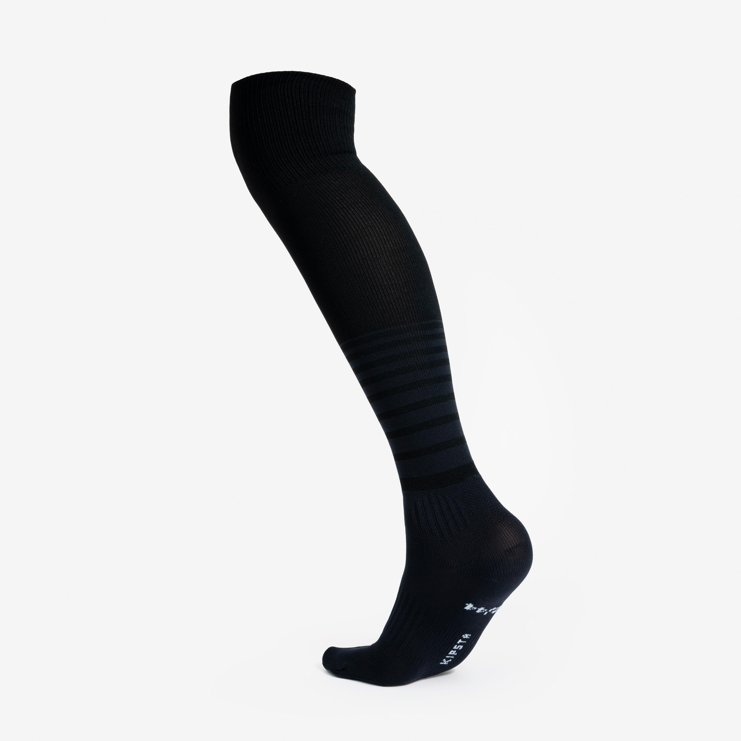 F500 Soccer Socks Black - KIPSTA