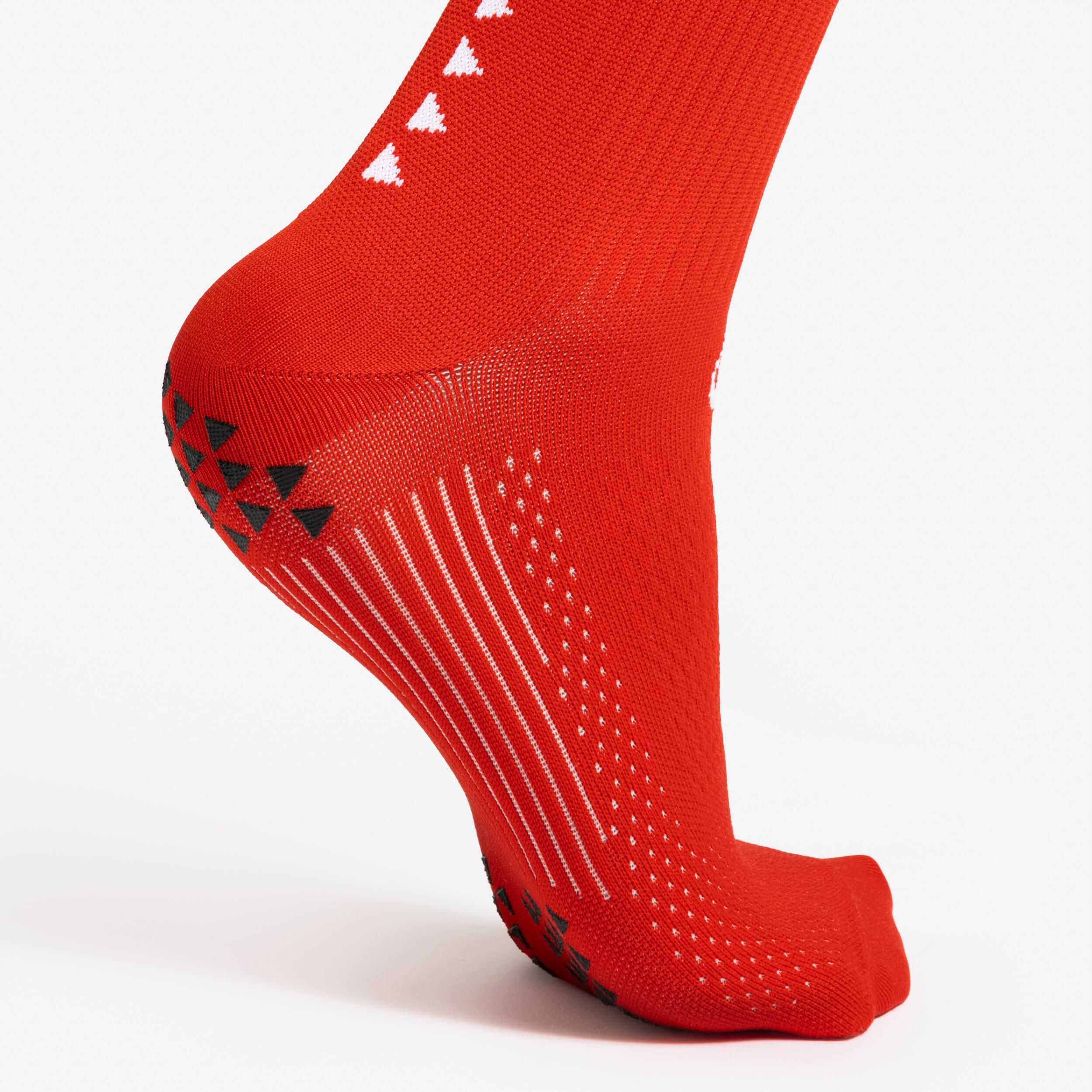 MEIAS DE FUTEBOL CURTAS ADERENTES VIRALTO II MiD VERMELHO KIPSTA