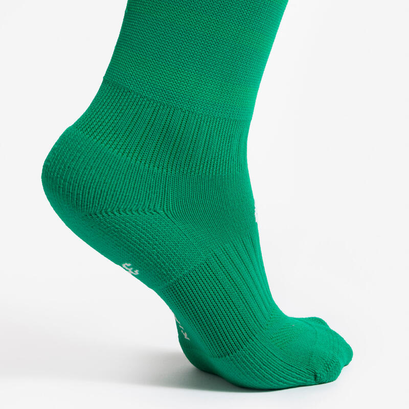 Chaussettes de football rayée enfant viralto club verte