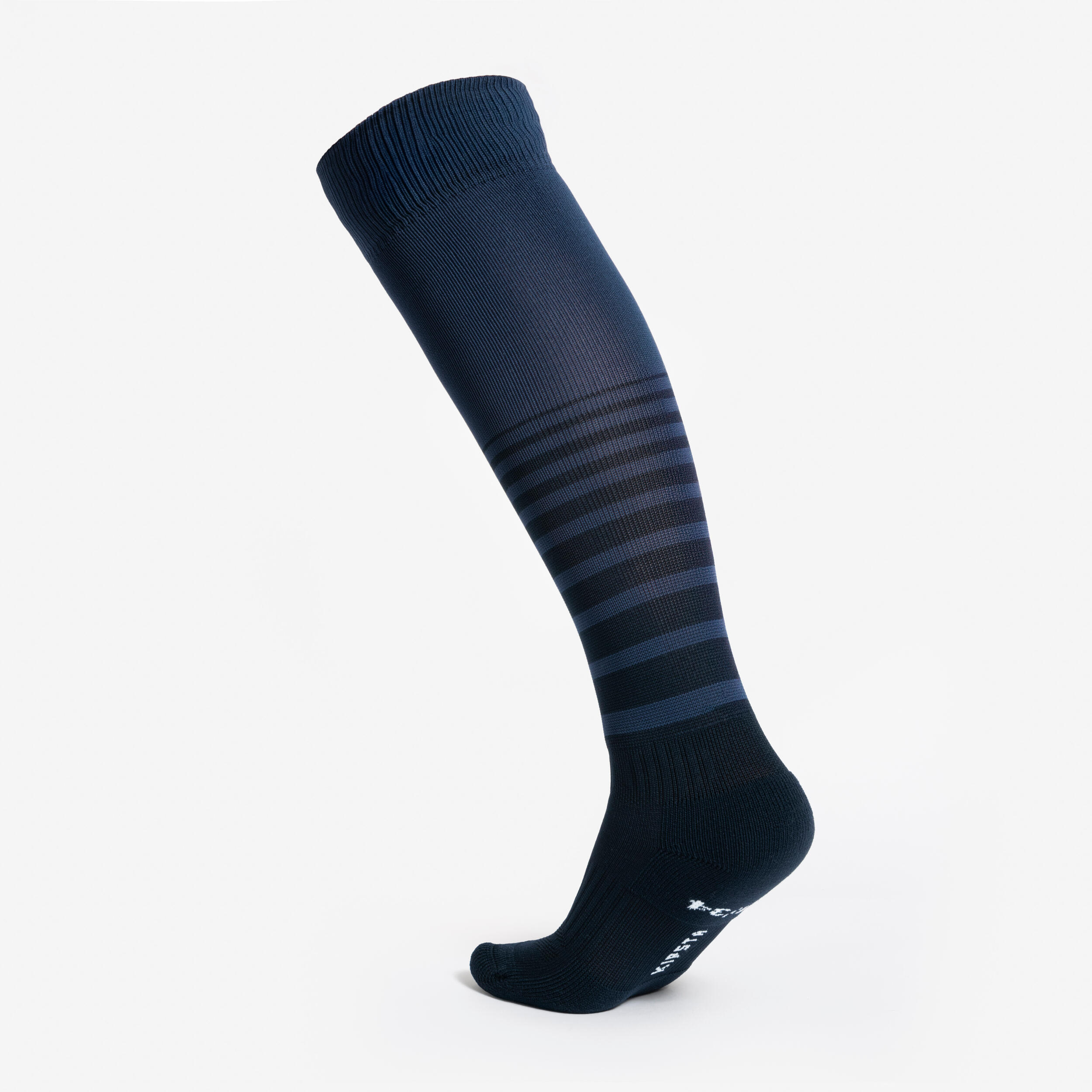 Voetbalsokken / voetbalkousen kind Viralto Club marineblauw 2/4
