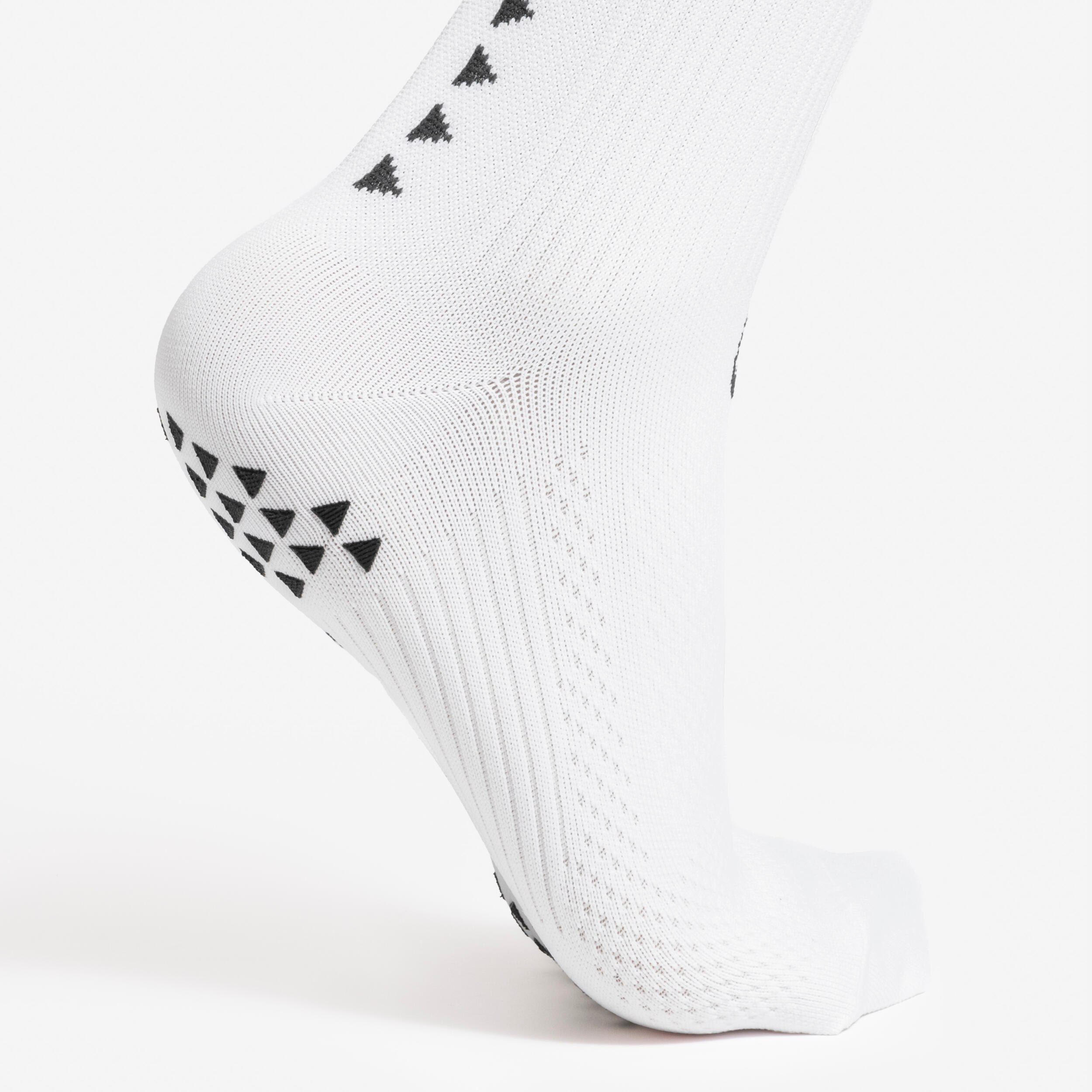 Unisex Football Socks Grip Viralto - White