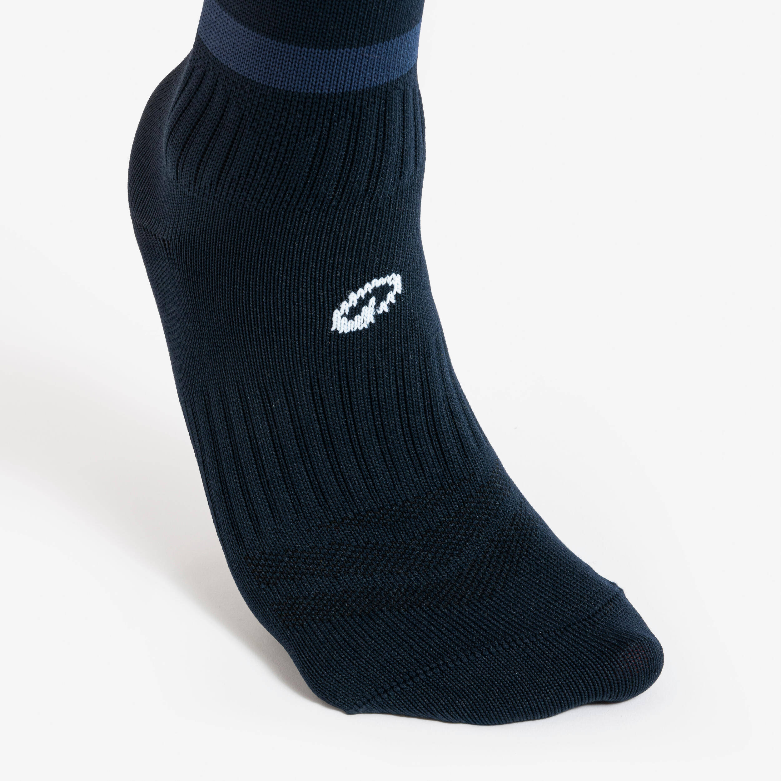 Unisex Football Socks F500 - Navy Blue -  3