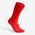Chaussettes de foot mi-hautes anti-dérapantes JR, Viralto II Mid Rouges