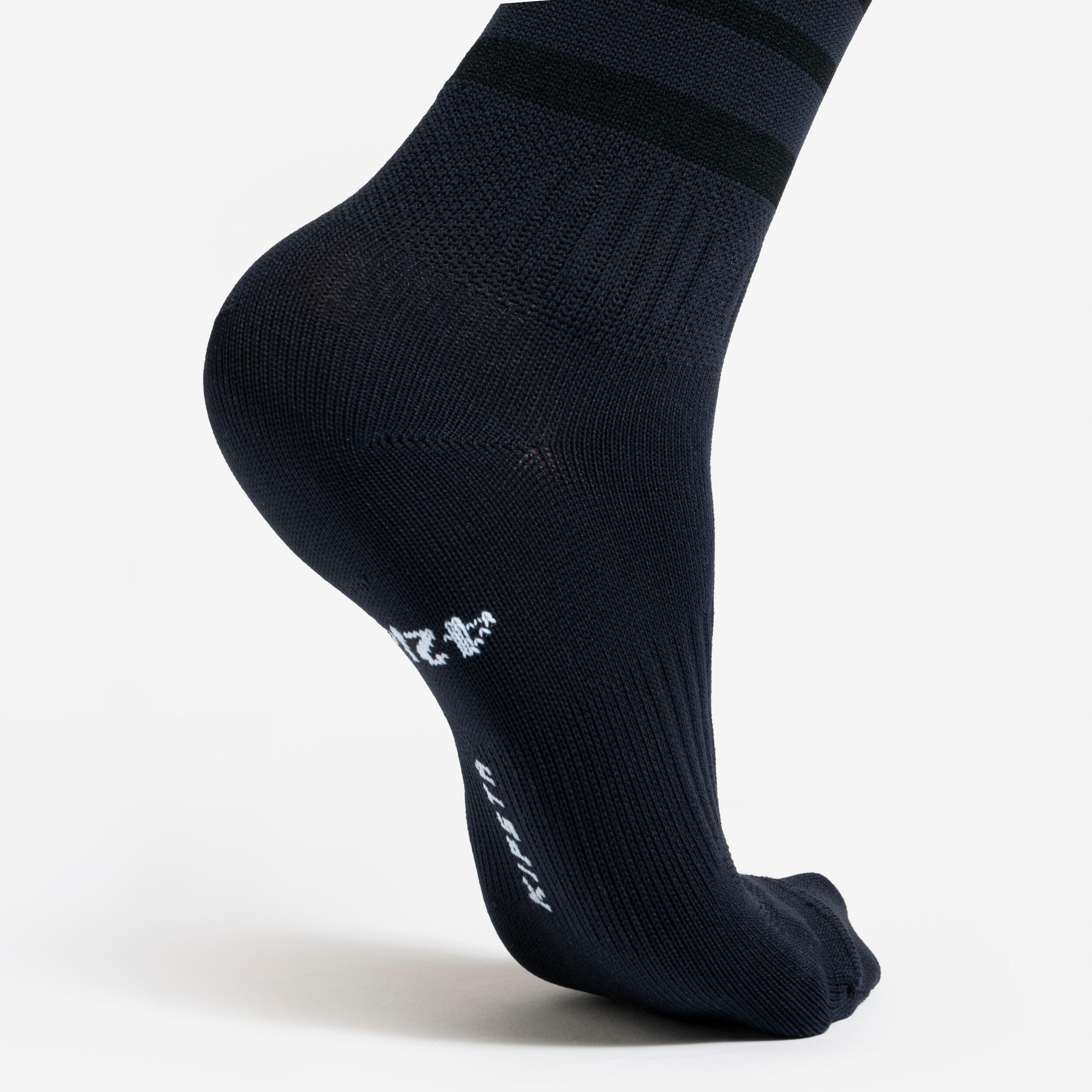 F500 Soccer Socks Black - KIPSTA