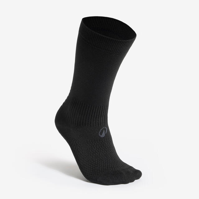 Meias de Futebol Criança VIRALTO II MID CLUB Preto