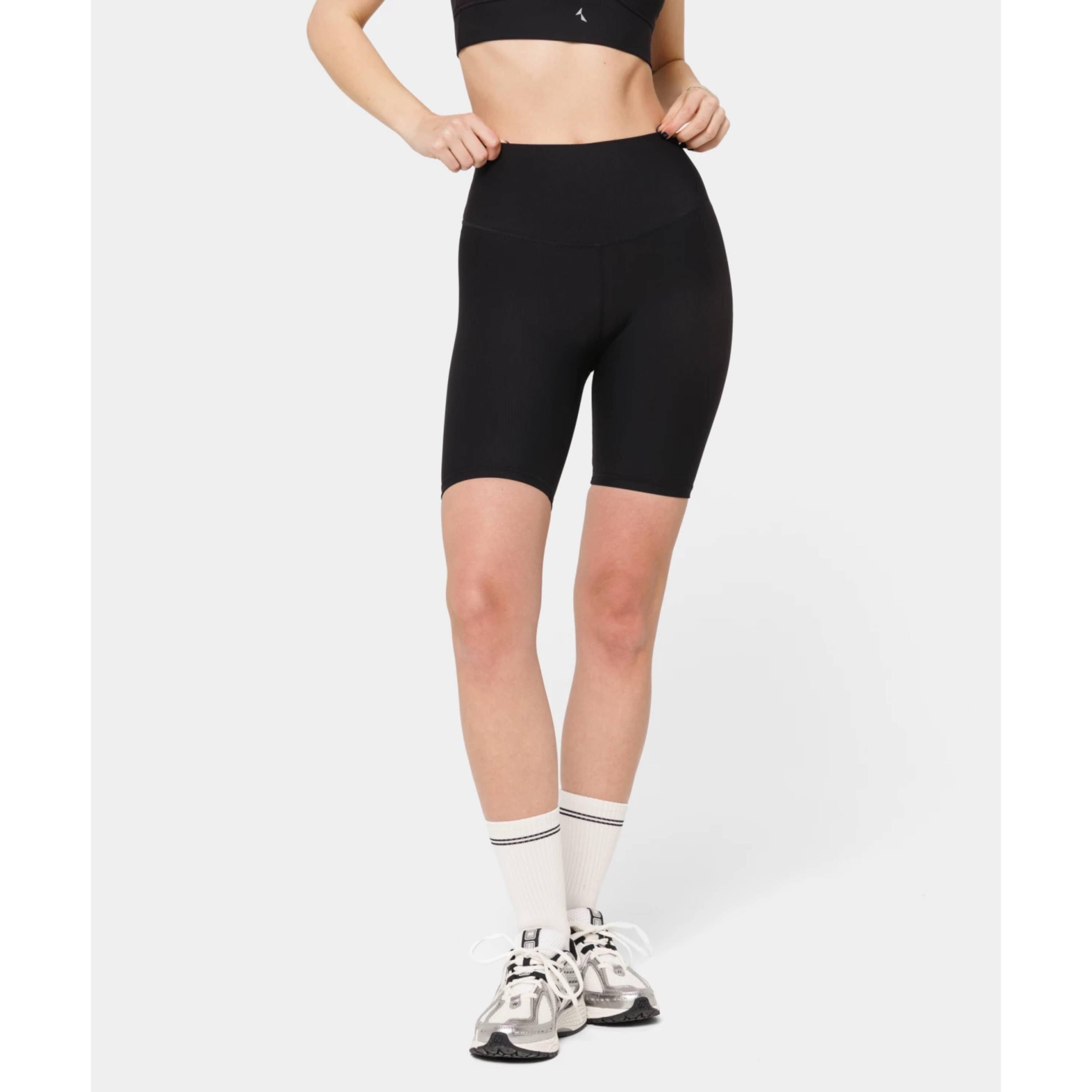 Bikery Carpatree prążkowane z kieszenią Onyx flow czarne 1/4