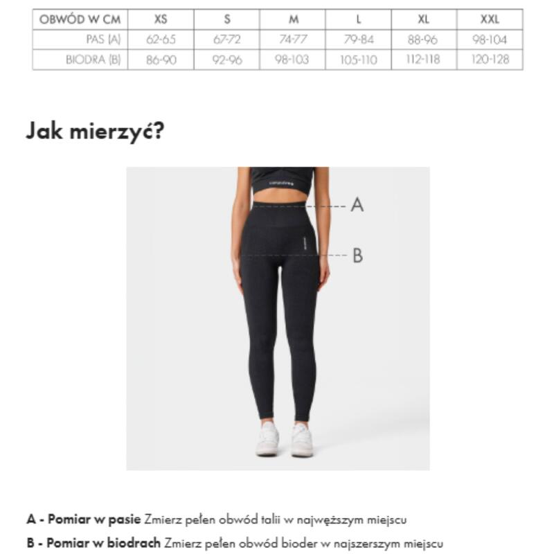 Legginsy bezszwowe Carpatree Accolade czarne
