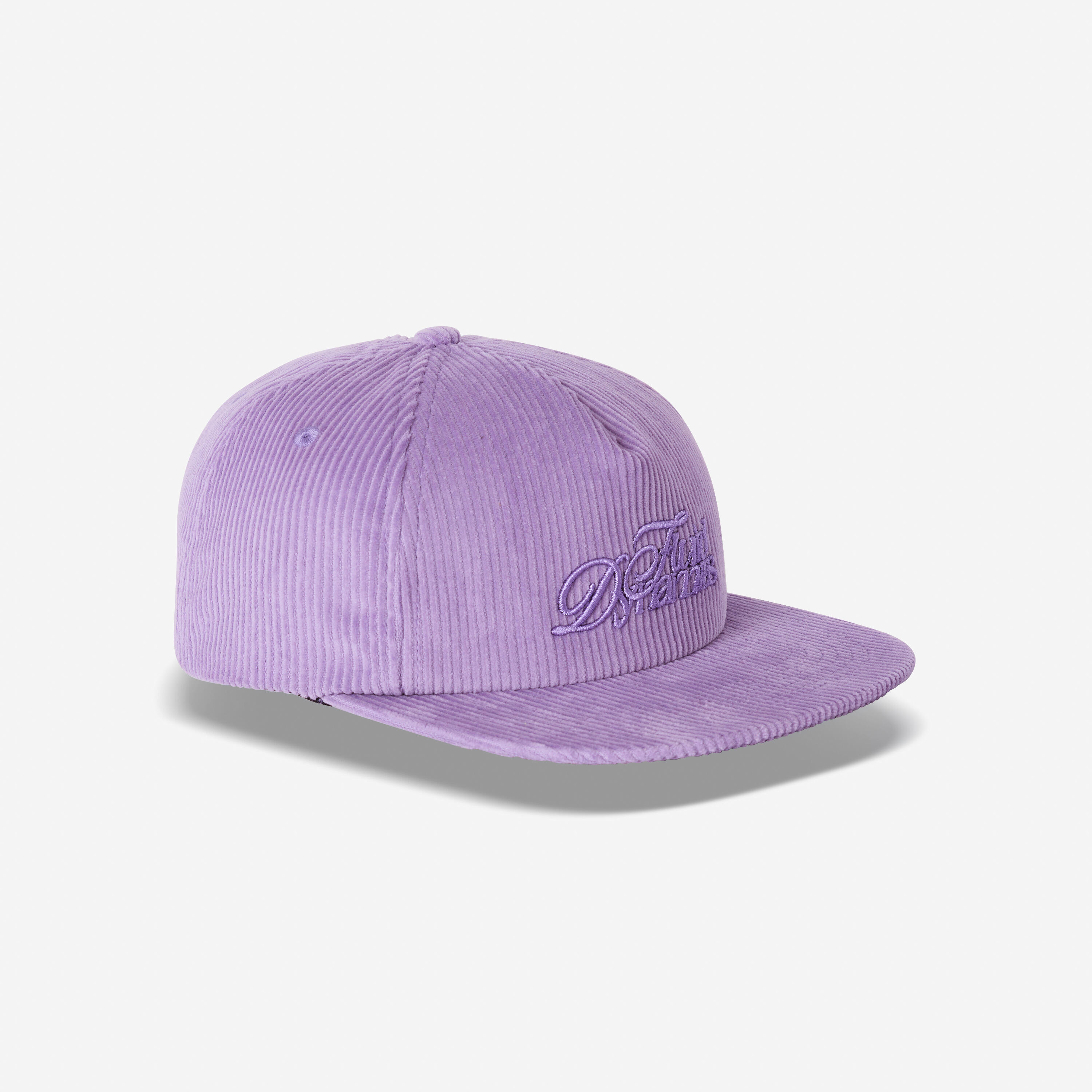DECATHLON Cap 6 Panel Cordsamt - lila