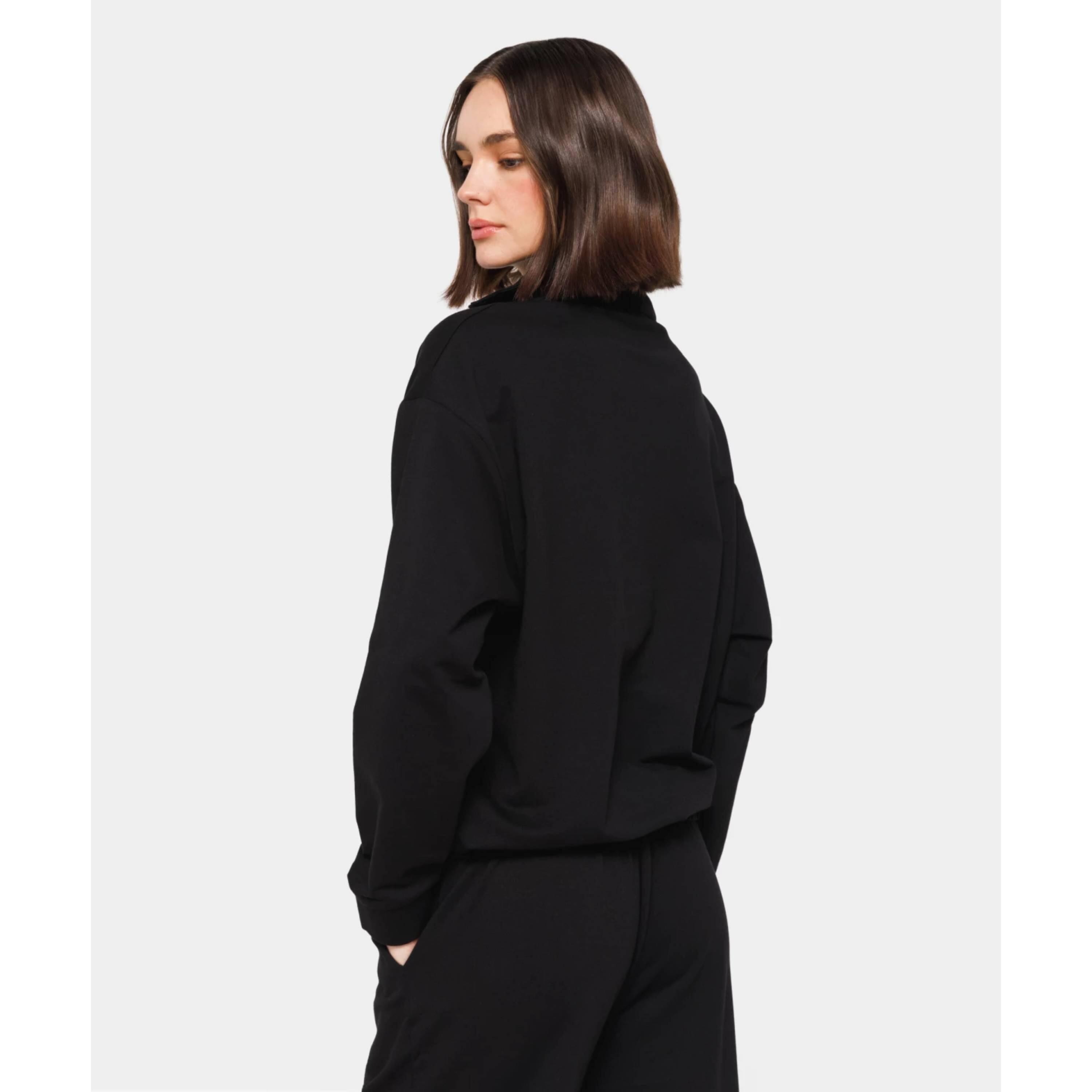 Bluza dresowa Carpatree Club Sport Czarna 2/4