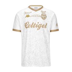 MAILLOT FOOTBALL REPLICA SUPPORTER EA GUINGAMP EXTERIEUR ADULTE 2024 25 BLANC