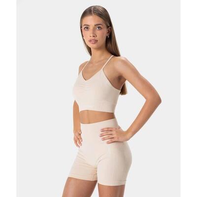 Biustonosz bezszwowy Carpatree Allure beżowy