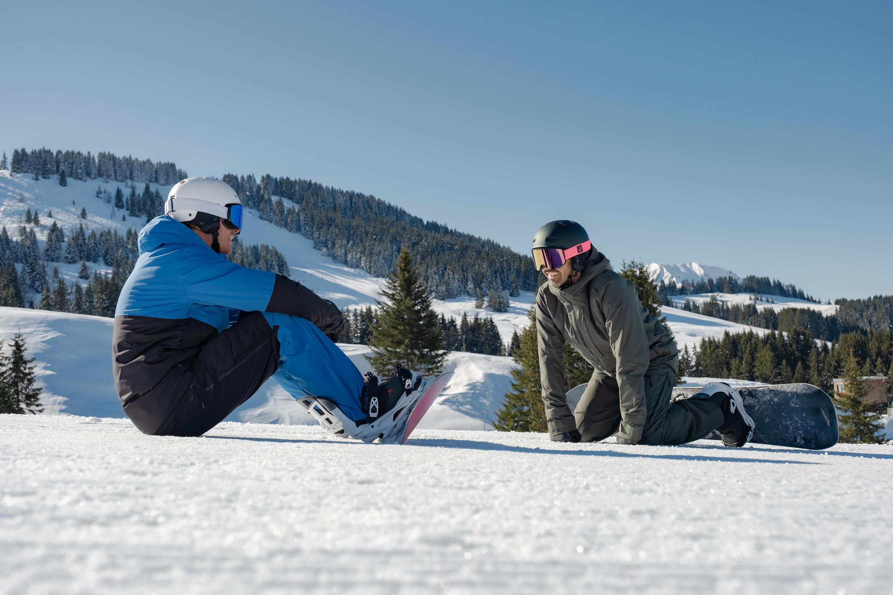 Giacca snowboard/sci uomo AM 500 blu 15/16