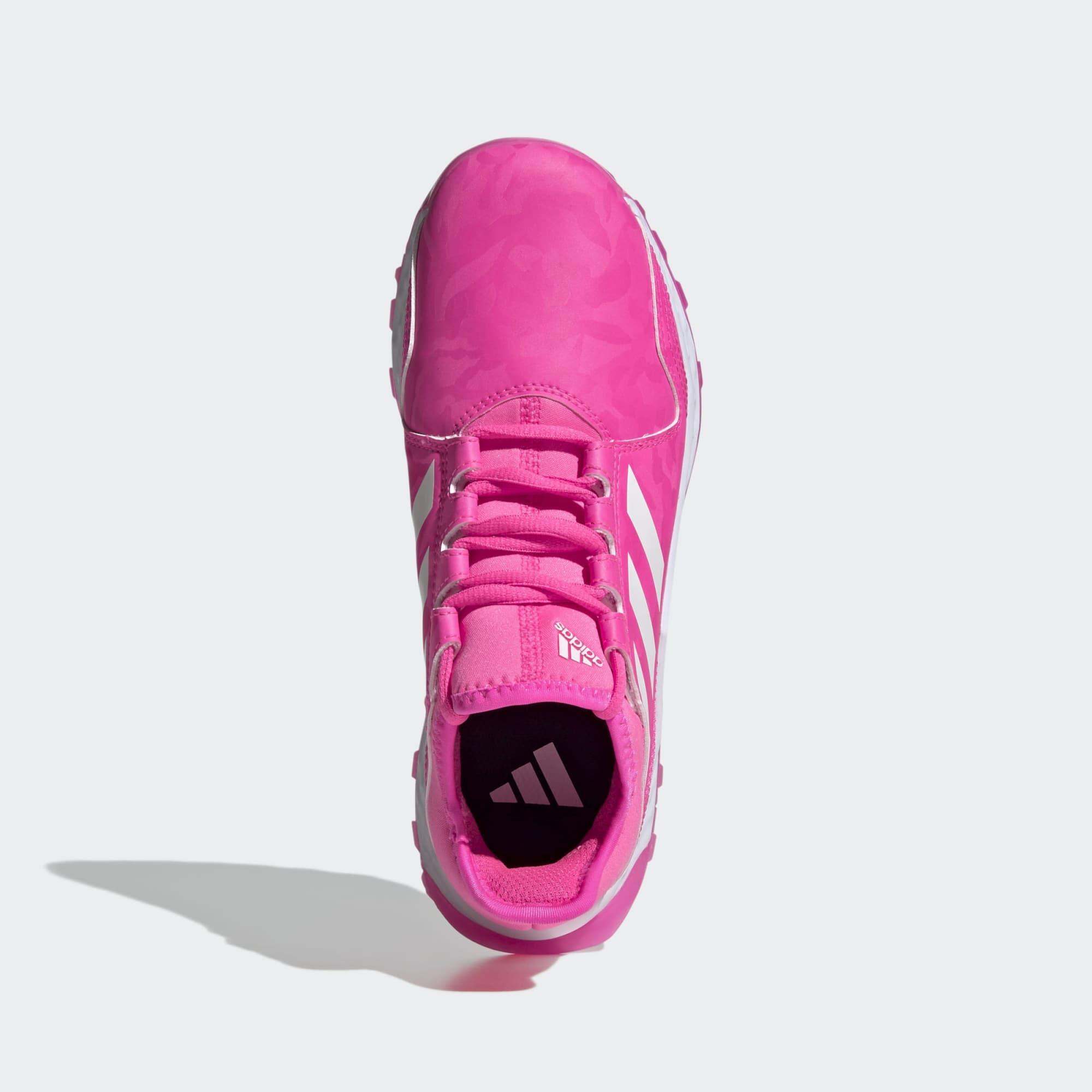 Scarpe hockey su prato bambino ADIDAS YOUNGSTAR rosa 3/9