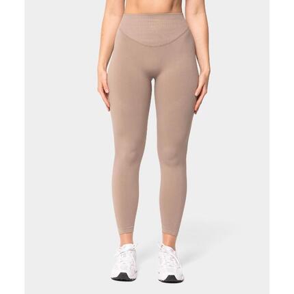 Legginsy bezszwowe Carpatree Accolade beżowe