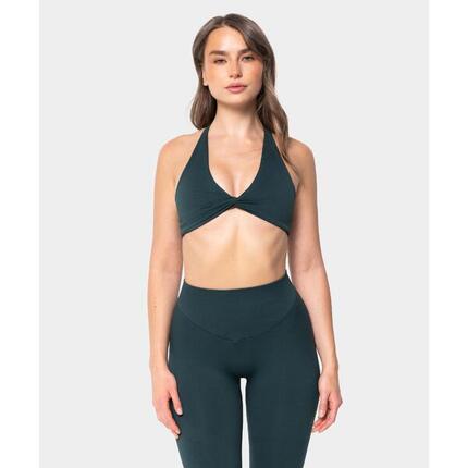 Biustonosz bezszwowy Carpatree Accolade zielony