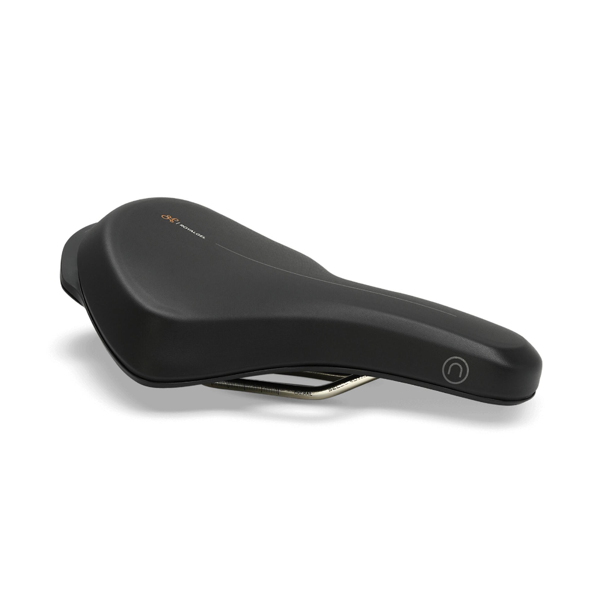 Decathlon UK Elops Selle Royal On Moderate Trekking/city 60° Eab Bike Saddle | FREE Click & Collect at Stores and Asda. 365 Days return available.