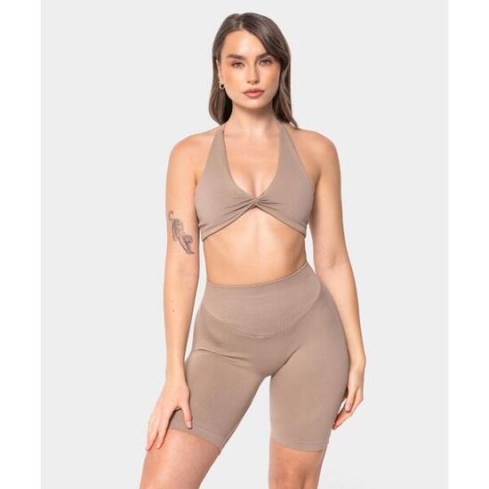 Biustonosz bezszwowy Carpatree Accolade beżowy