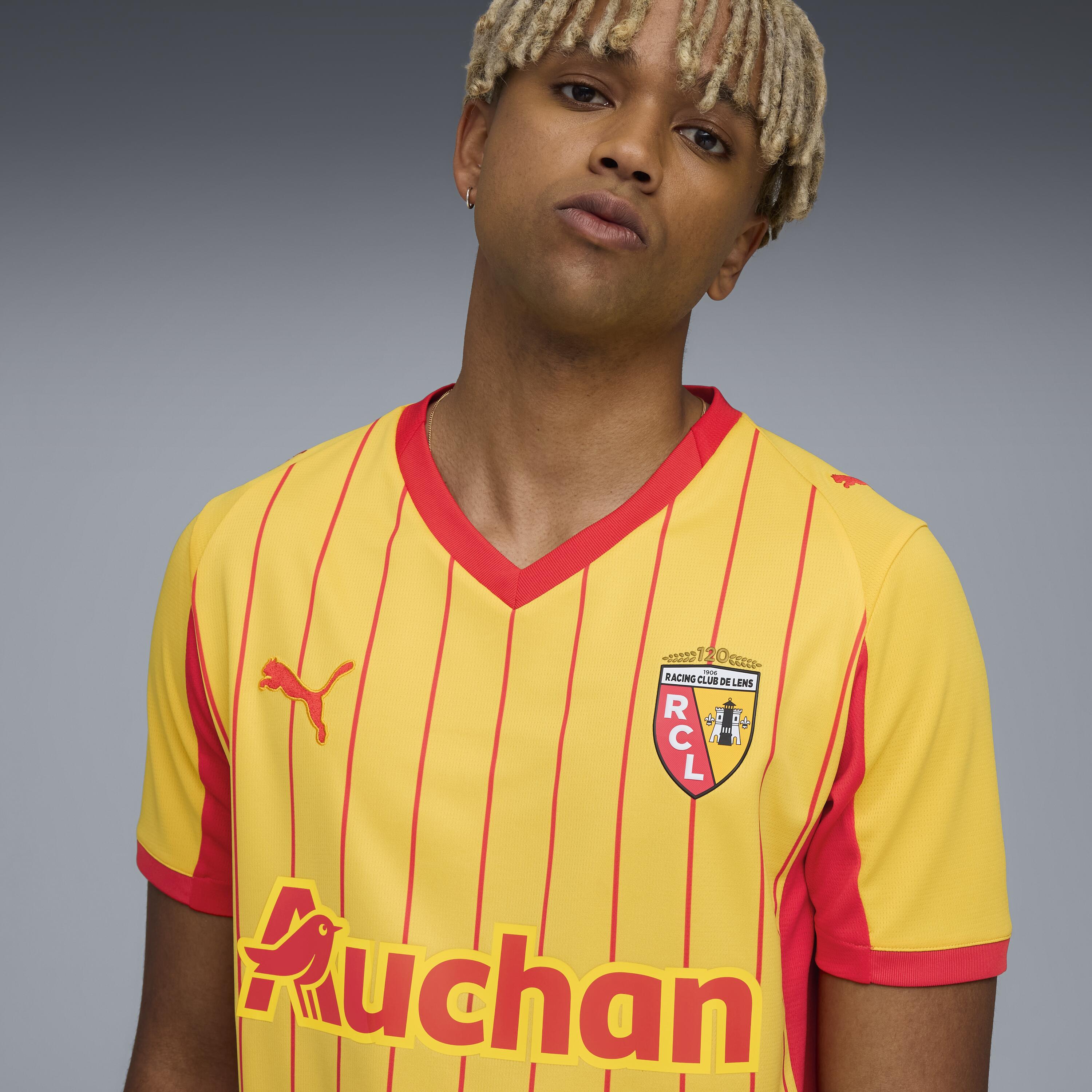 PUMA RC Lens 25/26 oficiálny domáci futbalový dres 7/9