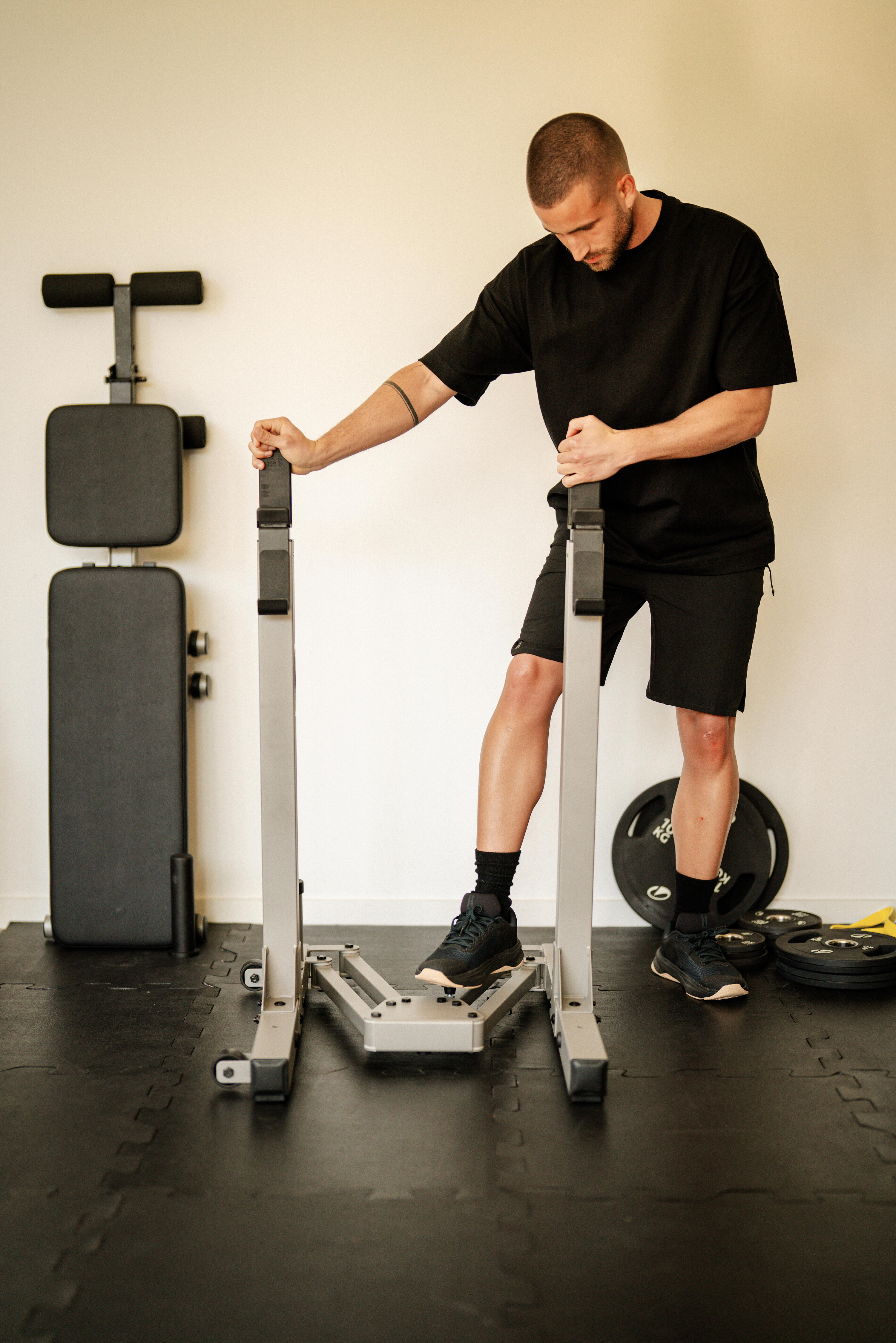 Support de musculation pliable et ultra-compact 120 kg 18/29