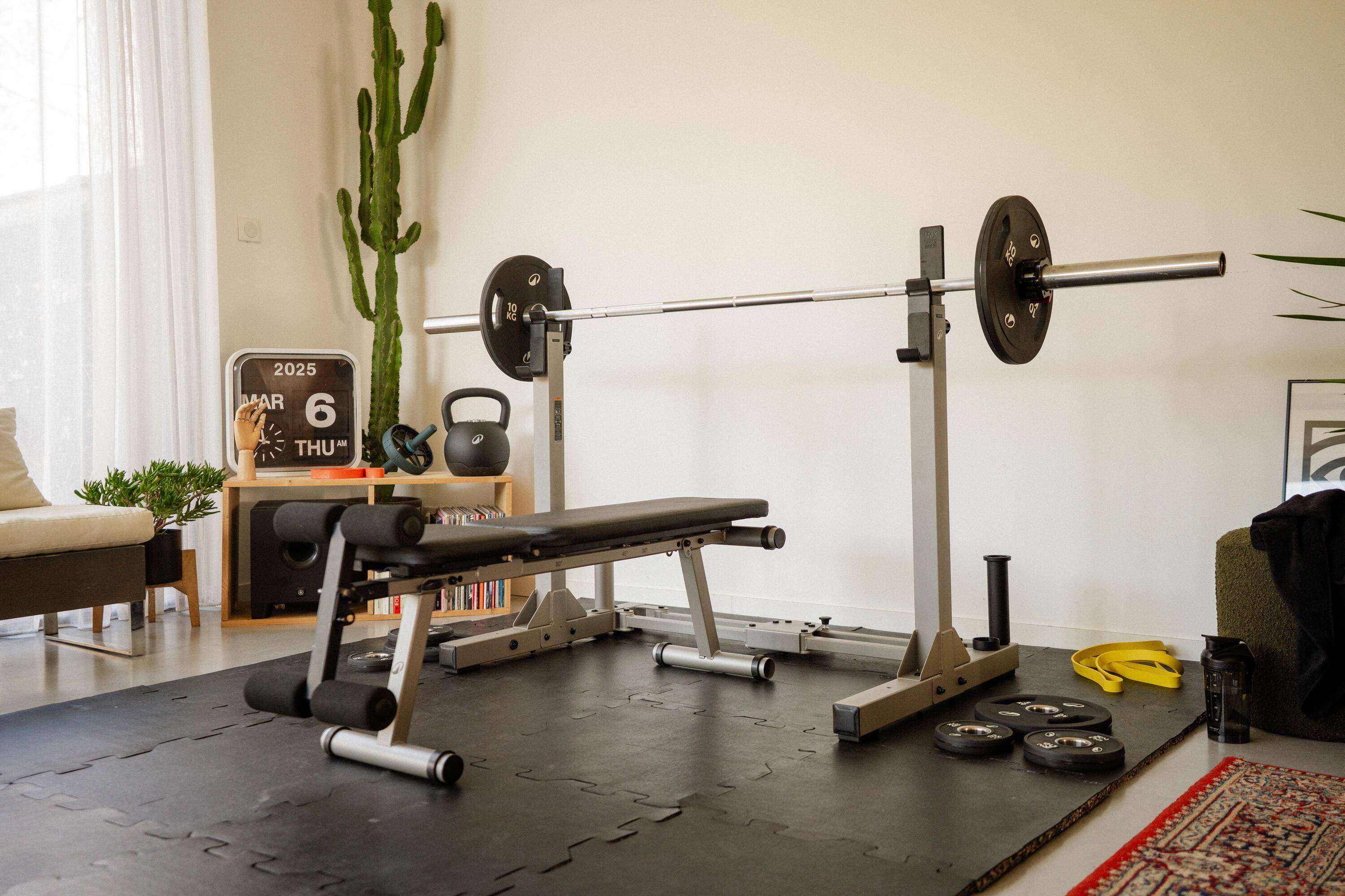 Banco Musculación Bench 500 Plegable Inclinable Declinable 3/23