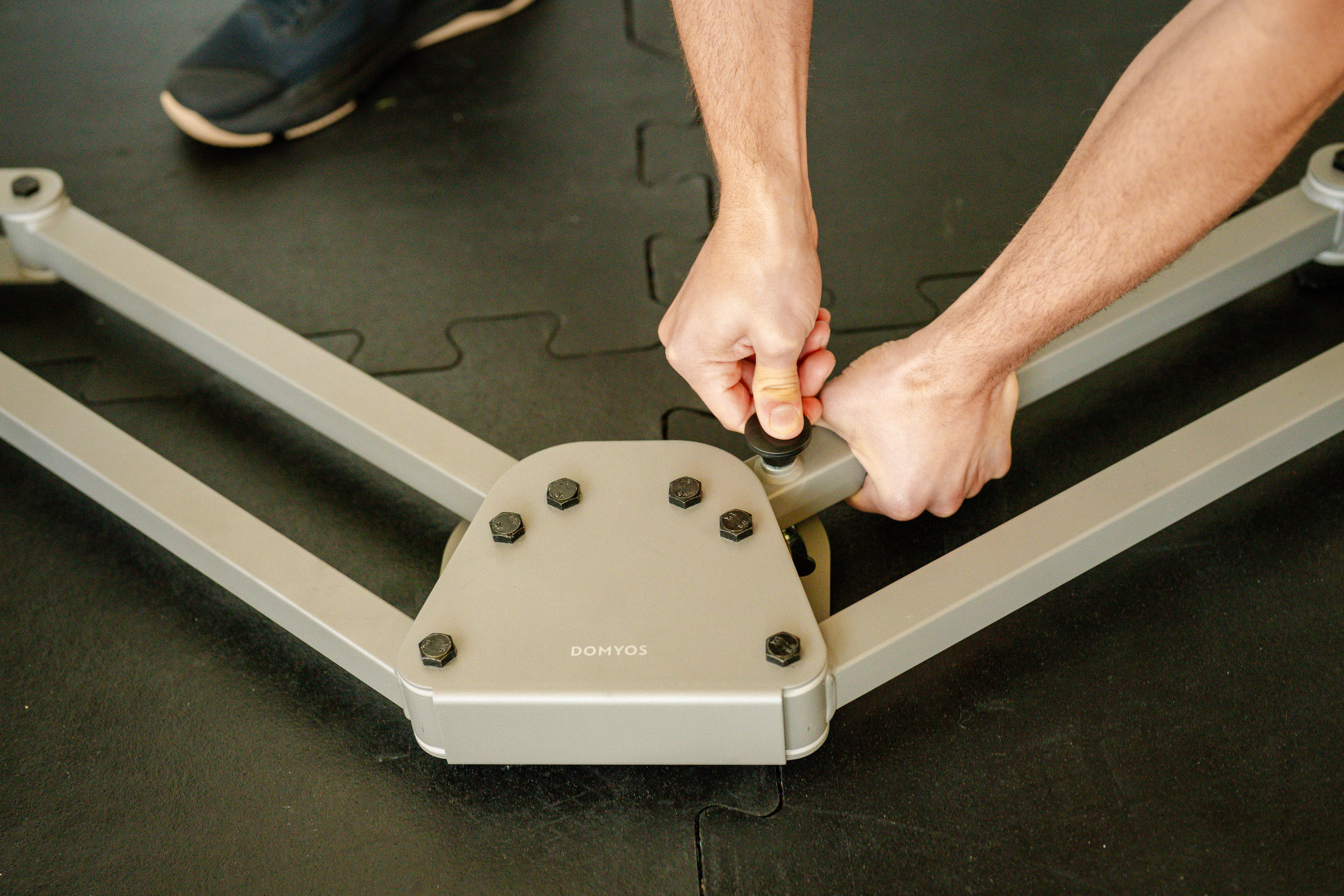 Support de musculation pliable et ultra-compact 120 kg - CORENGTH