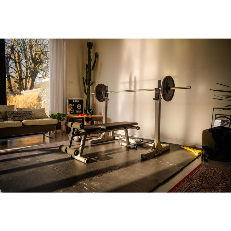 Bancă de culturism, pliabilă, cu grad de înclinare/declinare Bench 500