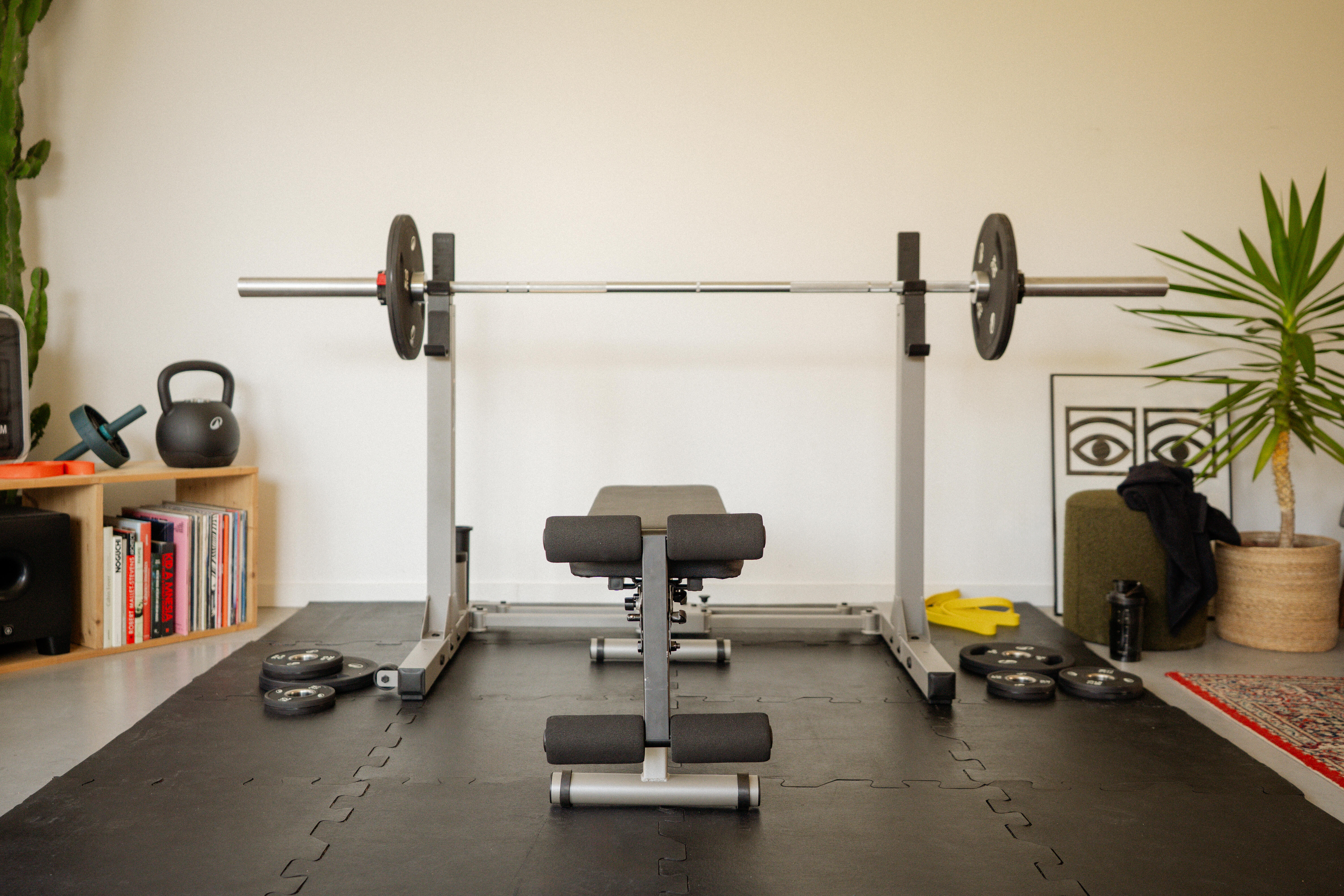 Support de musculation pliable et ultra-compact 120 kg - CORENGTH