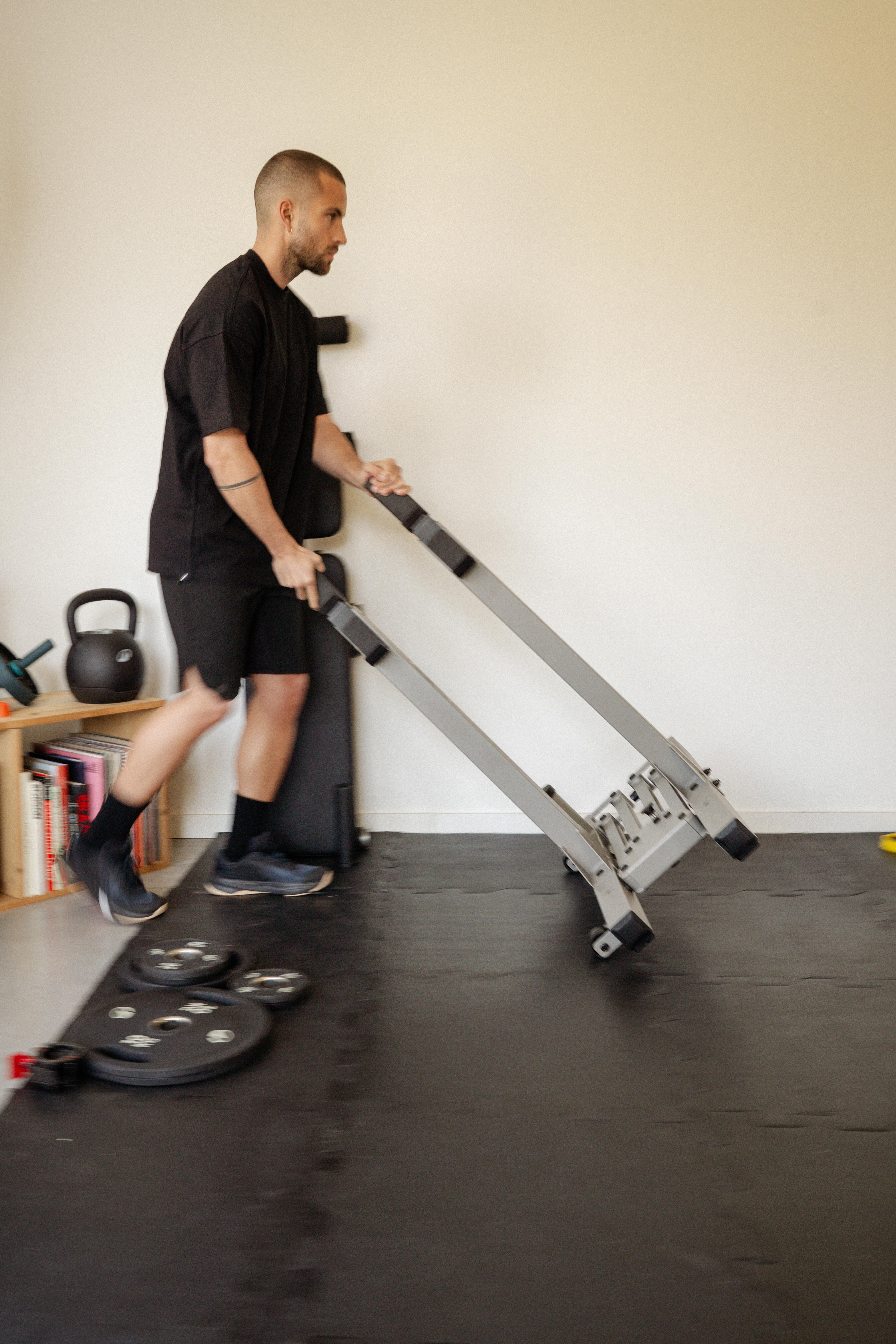 Support de musculation pliable et ultra-compact 120 kg - CORENGTH