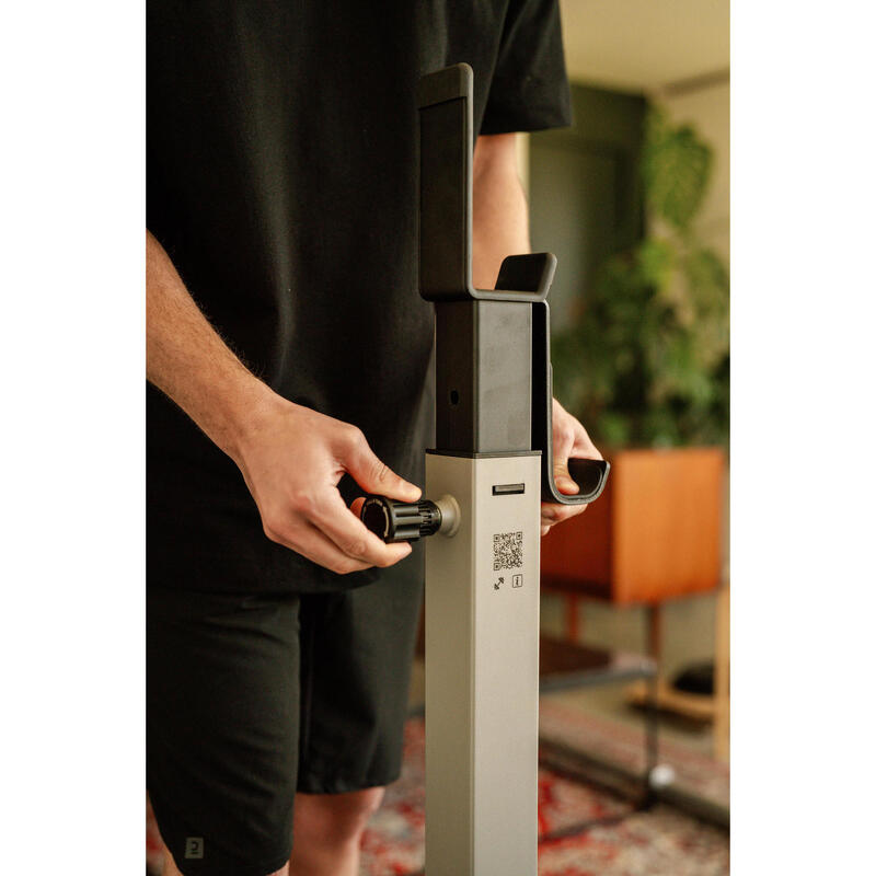 Rack pentru bodybuilding 120 kg pliabil în 2 secunde, ultra-compact. 