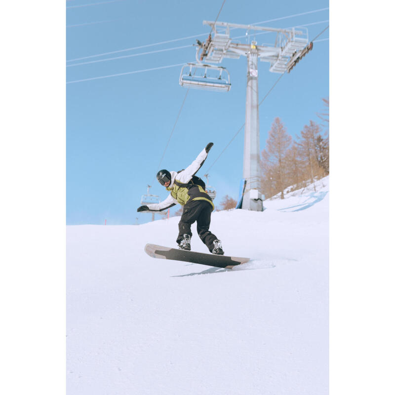 Yetişkin Pist ve Freeride Snowboard - Yeşil - Park & Ride 500 