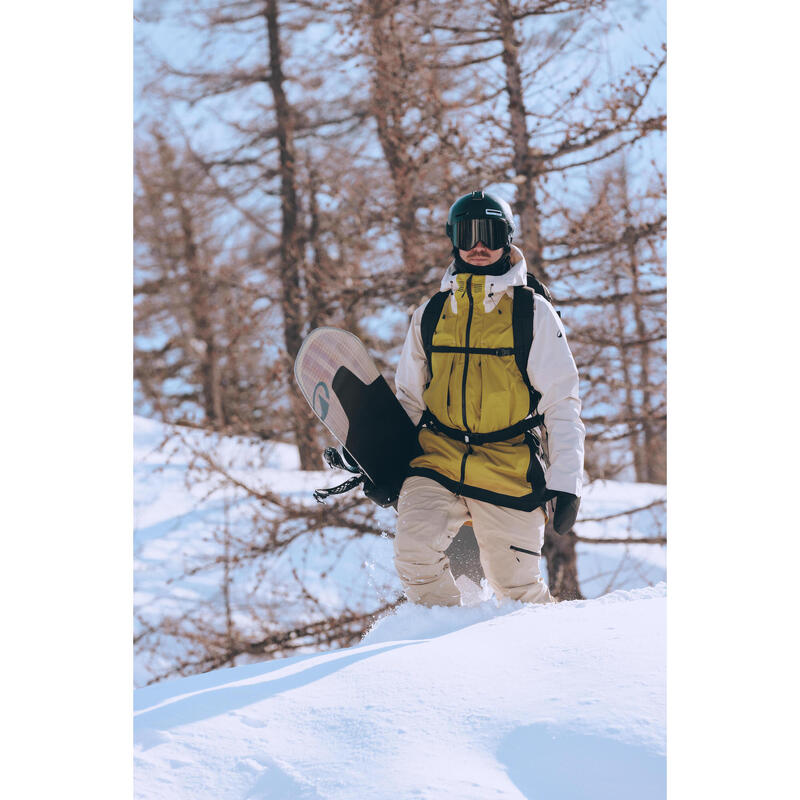 Yetişkin Pist ve Freeride Snowboard - Yeşil - Park & Ride 500 