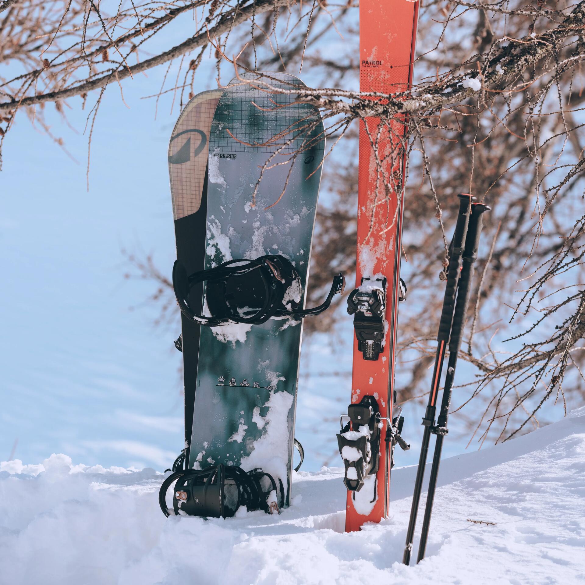 Ski decathlon freeride chalet refuge haute montagne