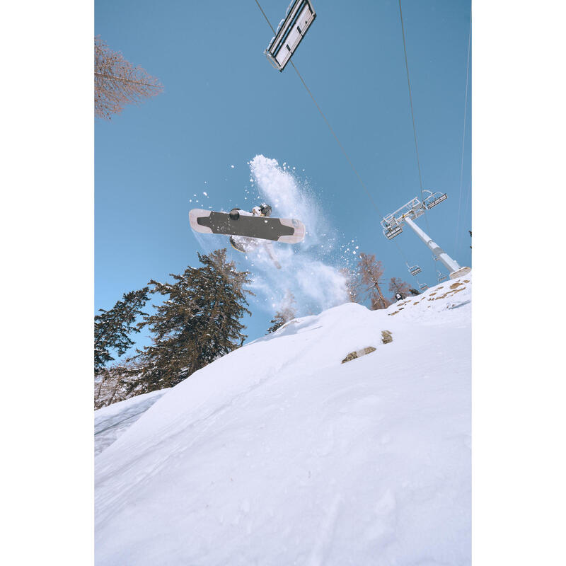 Yetişkin Pist ve Freeride Snowboard - Yeşil - Park & Ride 500 