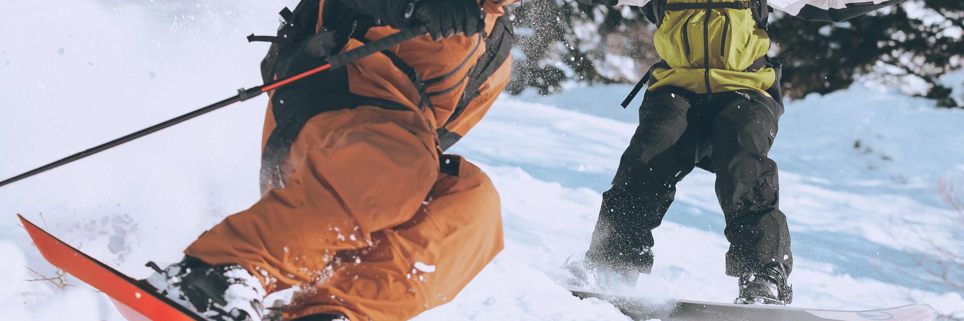 groupe amis neige decathlon quechua