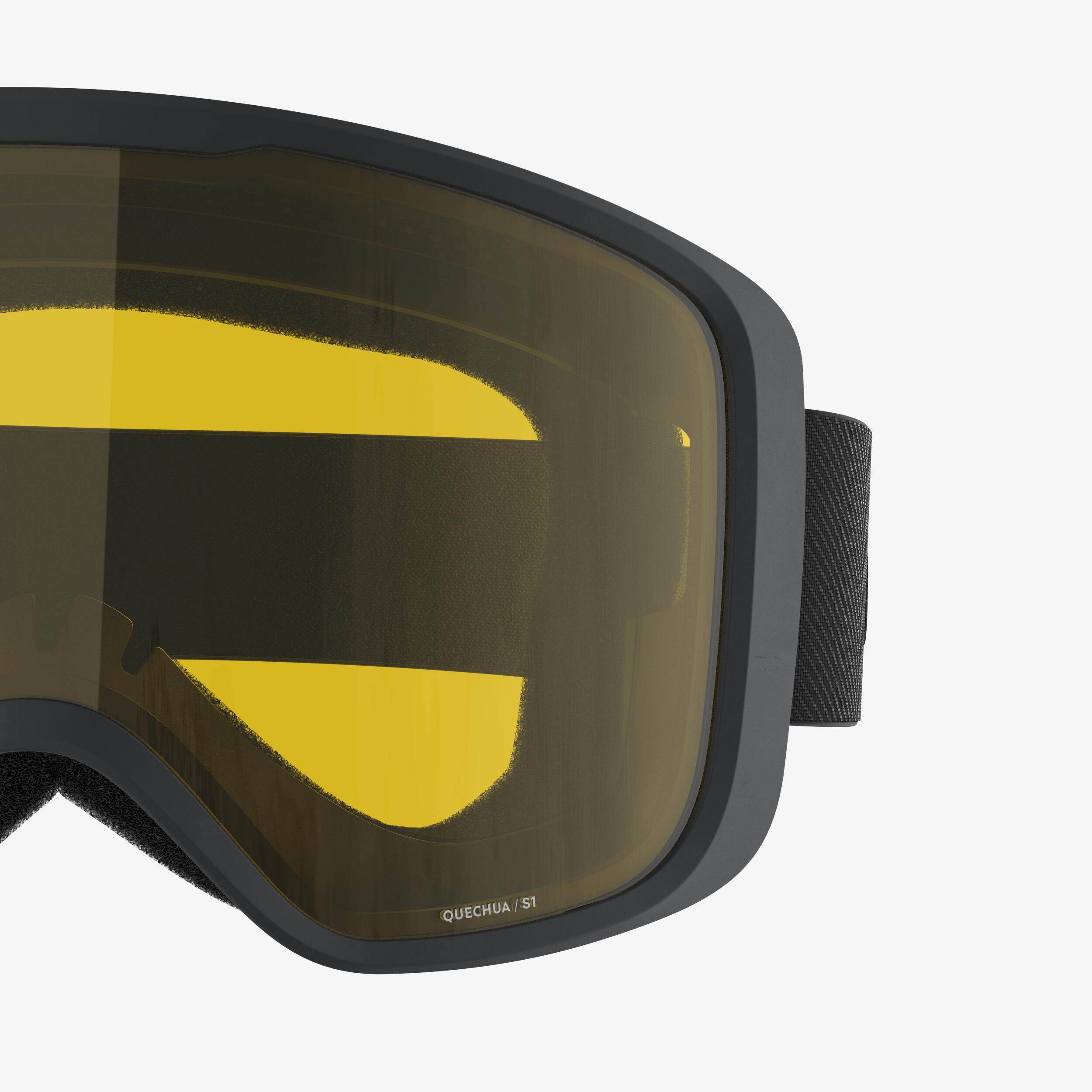 Lunettes de ski et de planche à neige pour mauvais temps – G 100 S1 - WEDZE