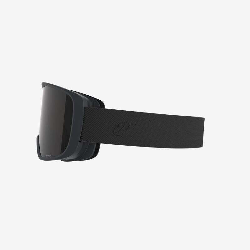 Ochelari schi/snowboard G 100 S3 Vreme Frumoasă Negru Copii/ Adulți