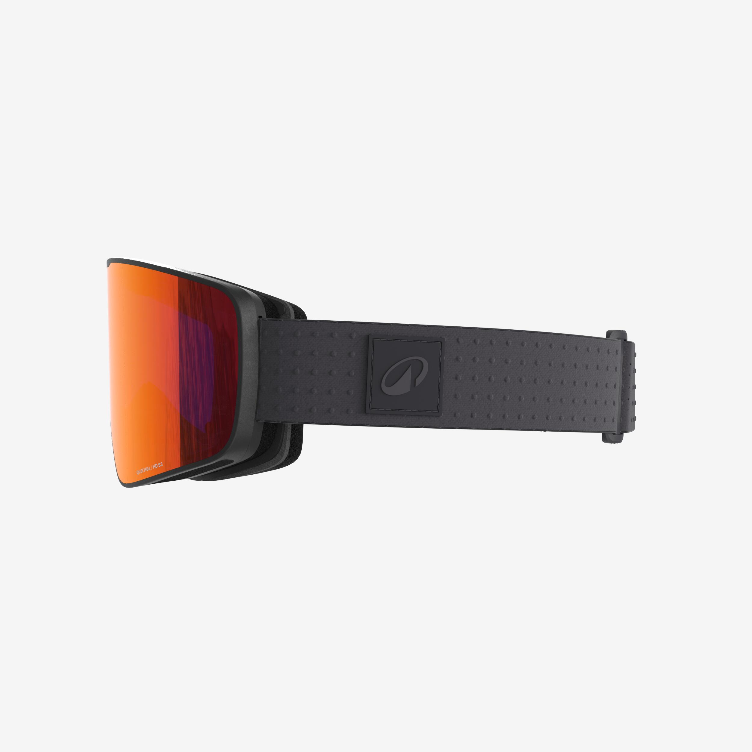 Fine Weather Interchangeable Ski Goggles, G 900 C HD - WEDZE