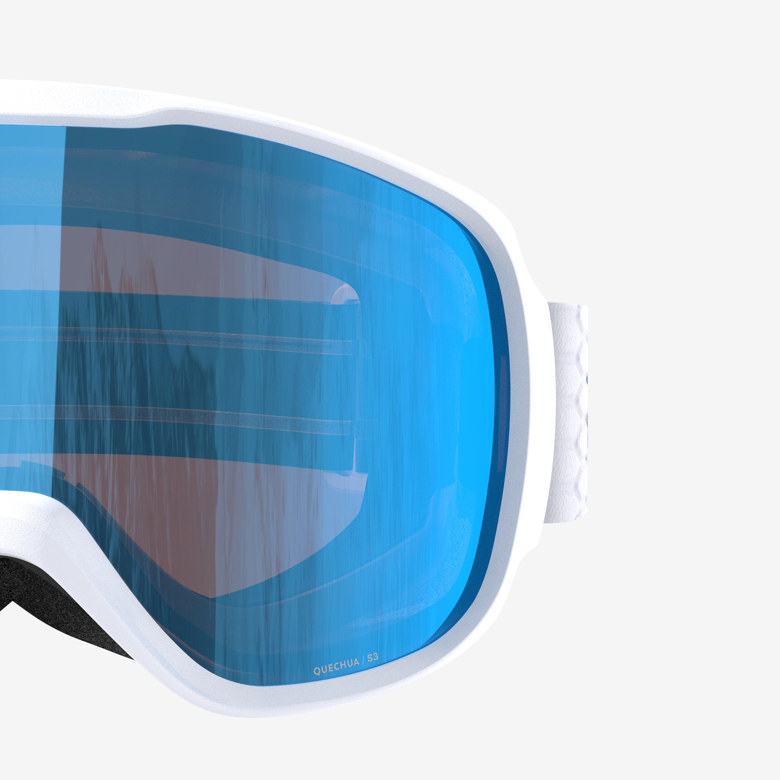 Lunettes de ski et de planche à neige beau temps, G 500 S3 - WEDZE