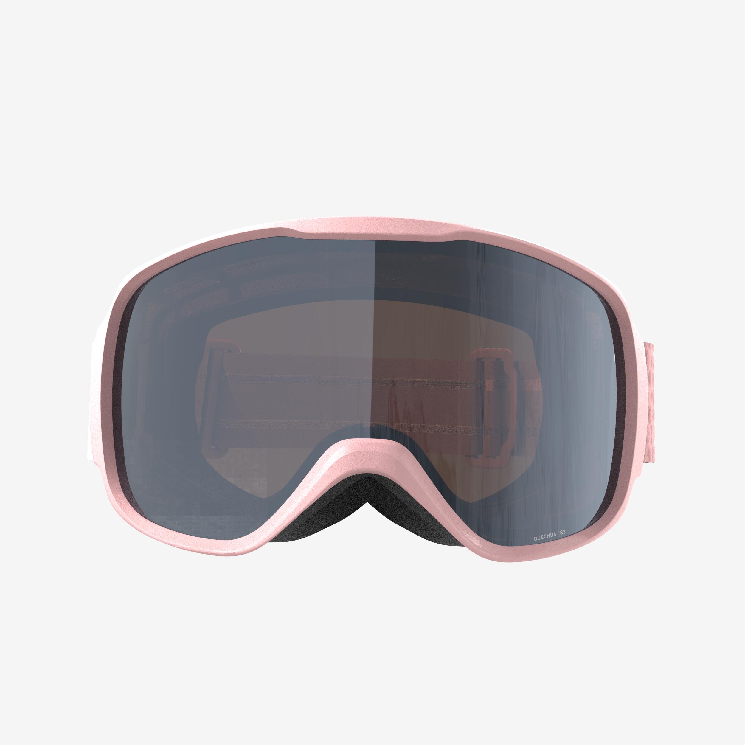 Good Weather Ski and Snowboard Goggles, G 500 S3 - WEDZE