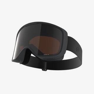 KIDS’ AND ADULTS’ SKIING AND SNOWBOARDING FINE WEATHER GOGGLES - G 100 S3