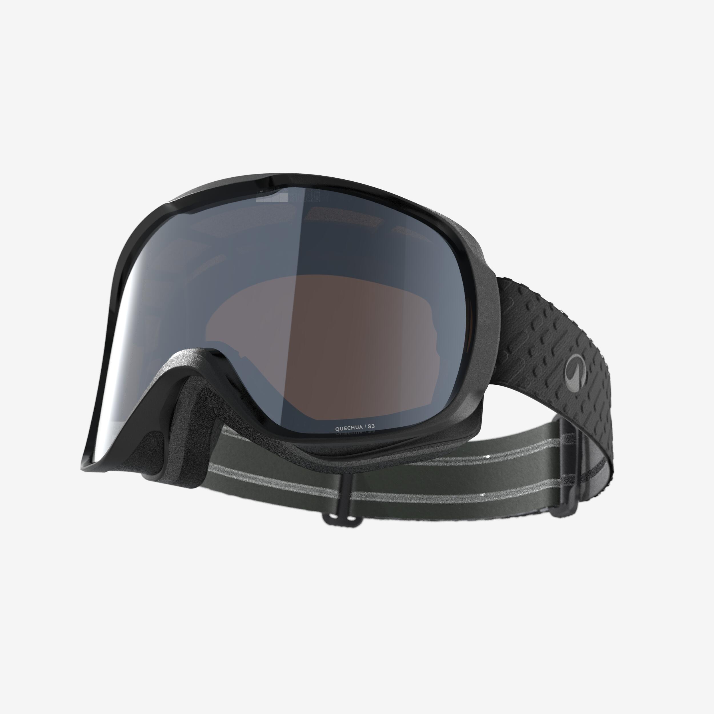 Fine Weather Interchangeable Ski Goggles, G 900 C HD - Black