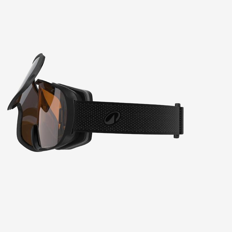Çocuk/Yetişkin Kayak/Snowboard Maskesi - Gri - G 500 I
