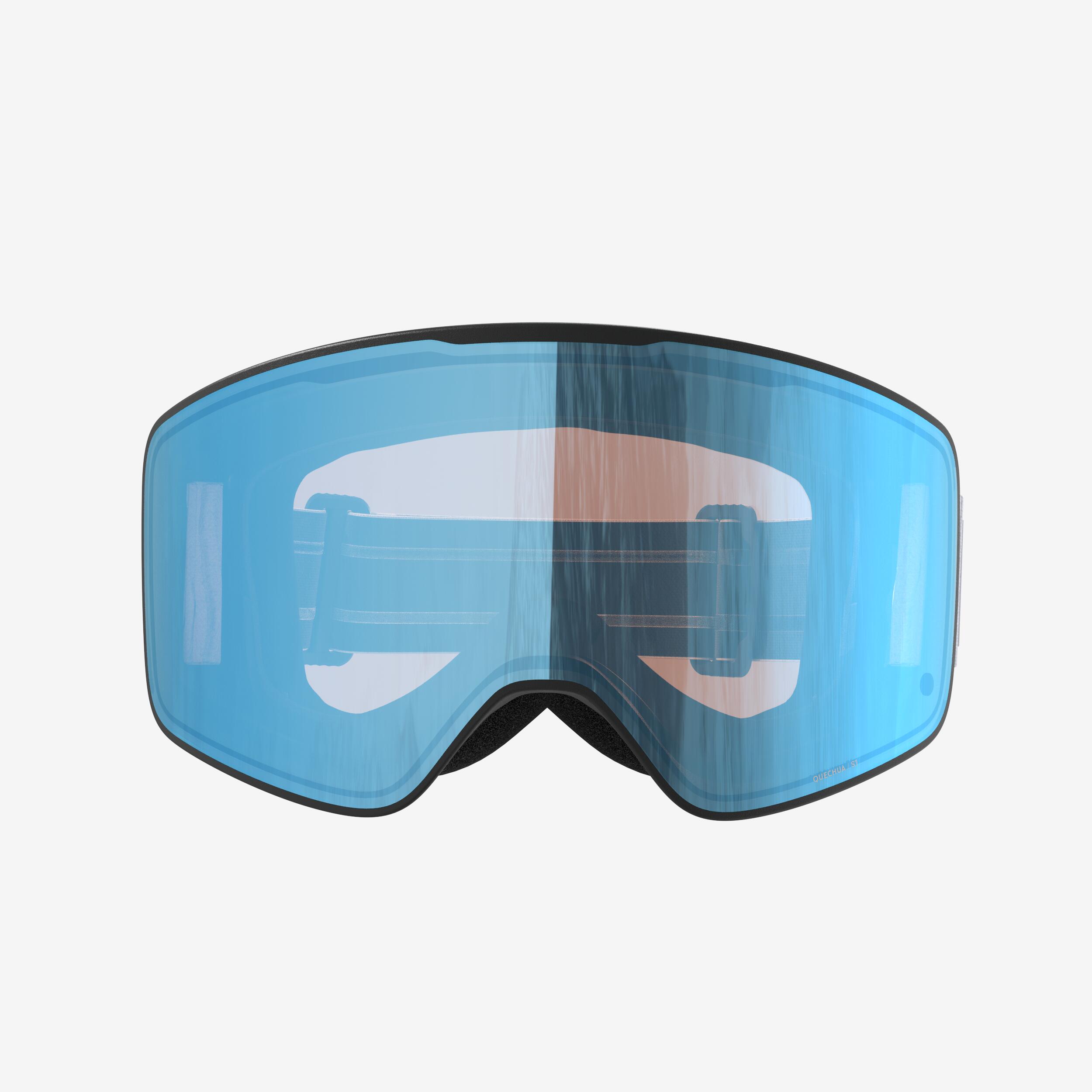 Masque de ski mauvais temps S1 interchangeable adulte et enfant, G 900 C blanc 2/7