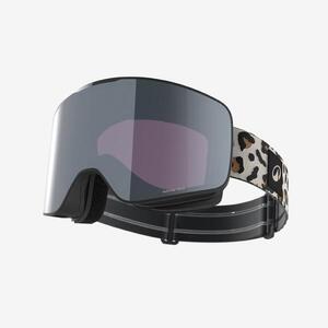 Gafas de esquí buen tiempo intercambiable adulto y niños, g 900 c hd, leopardo