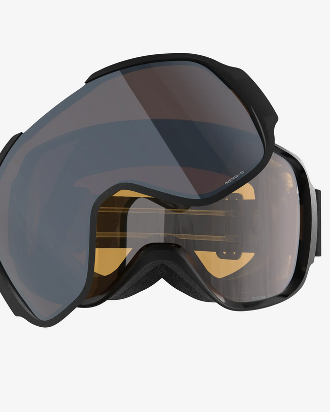 MASCĂ DE SCHI ȘI SNOWBOARD PENTRU TOATE CONDIȚIILE METEOROLOGICE, PENTRU COPII ȘI ADULȚI - G 500 I - GRI